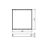 Tungsram LED panel beépítő keret méretei, 600 x 600 x 70 mm