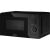 Ferde nézet a fekete ECG MTM 1774 BE mikrohullámú sütőről
