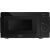 Elölnézet az ECG MTM 1774 BE fekete mikrohullámú sütőről
