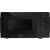 Elölnézet az ECG MTM 1774 BE fekete mikrohullámú sütőről