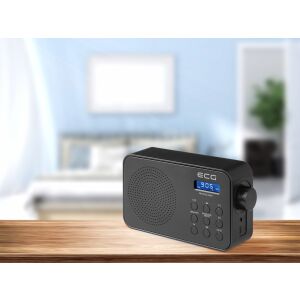 Radio FM ECG R 105, 1,2 W, riasztó, 30 állomás memória
