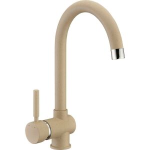 CasaBlanca SAND4H Konyhai Csaptelep - Bézs Gránit - Hattyúnyak