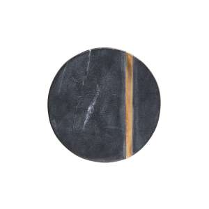 MARBLE márvány poháralátét, fekete-arany 40893899 