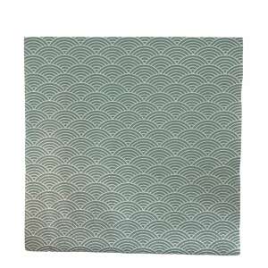 APRÈS papírszalvéta hullámmintával, zöld - Szalvéta