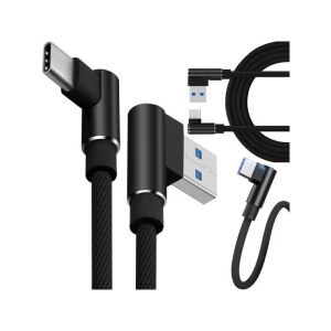 1 méteres USB-C típusú szögletes töltő QC kábel telefonhoz 129811681 - Kábel
