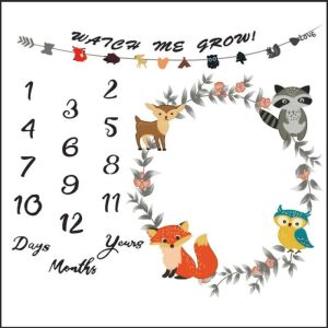 Baba fotószőnyeg 121008072 - Baba mérföldkő takaró