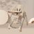 Pepita Milu foldable multi-functional high chair in beige color
