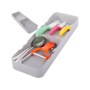 Praktikus Konyhai Evőeszköztartó Fiókbetét - 2 Rekeszes - 39,5cm