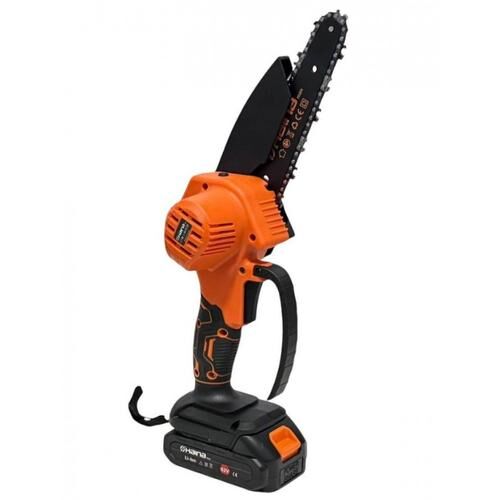 Haina HM-6798 Akku-Kettensäge, 62V, 6 Zoll, 2 Akkus, 2 Ketten