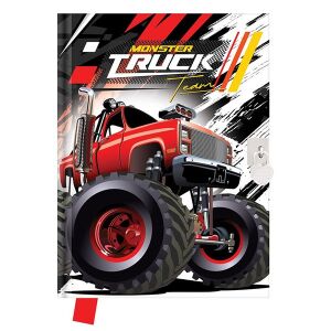 Emlékkönyv JUNIOR Monster Truck Team szív alakú lakattal 122976677