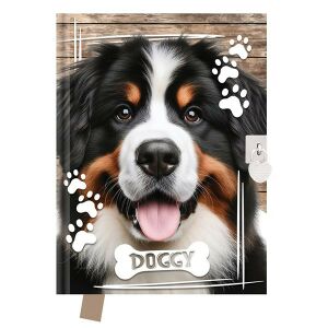 Emlékkönyv JUNIOR Doggy szív alakú lakattal 122976678