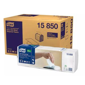 Tork șervețele dispenser N4 Interfolded 1/2 pliată, 1000 șervețele/pachet, 8 pachete/carton 122367698 - Tork