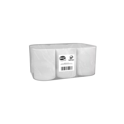 Ooops! tekercses törlő midi, 2r., fehér, 20cm, 100m/tek, 6tek/karton, 36karton/raklap