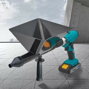 Fúrógépre Szerelhető Habarcs Pisztoly - Könnyű és Gyors Anyagkeveréshez 121023898 - Fúrók és csavarozó kiegészítő