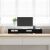vidaXL fekete tölgy színű szerelt fa monitorállvány 100 x 24 x 13 cm 135828493