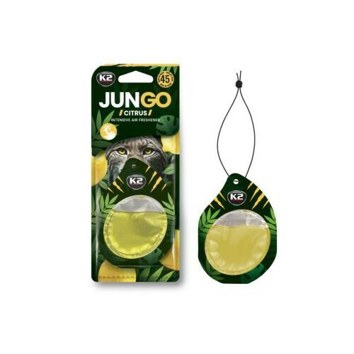 K2 Jungo Auto-Lufterfrischer, Zitronenduft, 45 Tage