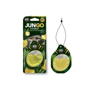 K2 Jungo autó légfrissítő, citrom illat, 45 napig tart - K2