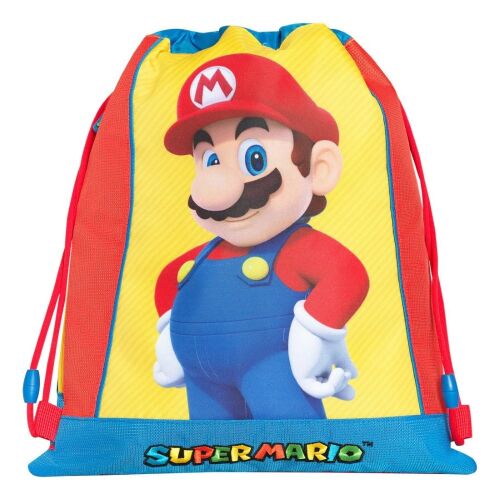 Super Mario Tricolore tornazsák Mario karakter nyomtatással