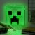 Minecraft Creeper Neon Lampă de Perete de la Paladone în uz