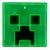 Beleuchtete Minecraft Creeper Neon LED Wandleuchte