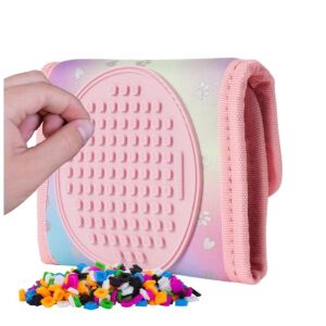 Personalizare portofel Pixie Crew Pink Hearts & Paws în curs - Portofele pentru copii