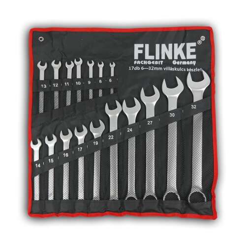 Flinke 17 Db-Os Csillag-Villáskulcs Készlet (6-32mm)