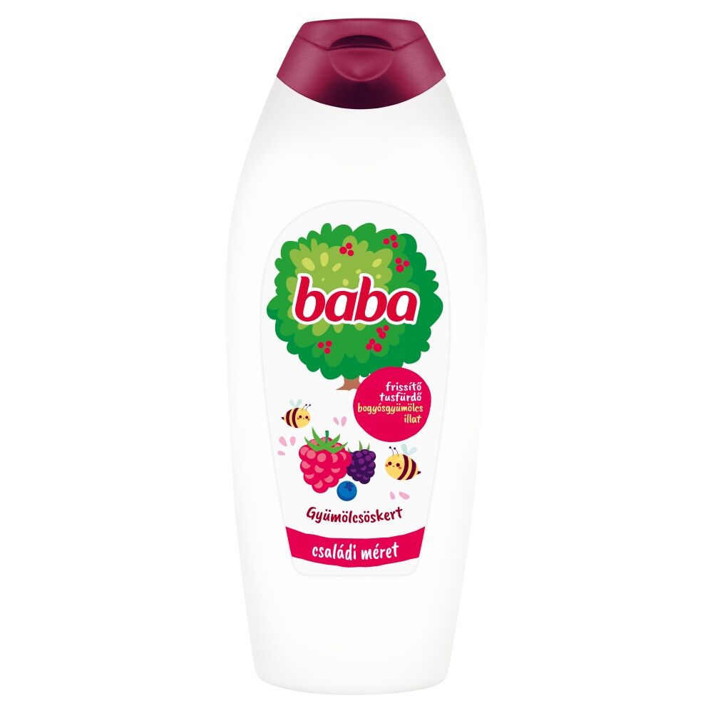 Baba Gyümölcsöskert Frissítő Tusfürdő - 750ml