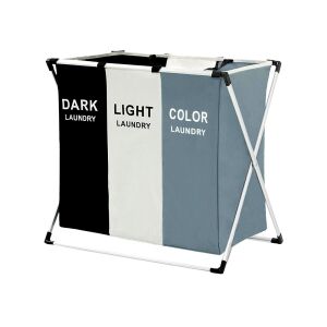 3 rekeszes összecsukható szennyestartó - 135l