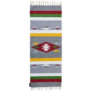 Bakero Kelim Country Modern szőnyeg 60x90 cm, ezüst azték mintával - Bakero