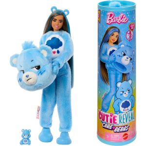 Barbie Cutie Reveal Care Bears Ursulețul Morocănos păpușă cu accesorii și ambalaj - Mattel Baba