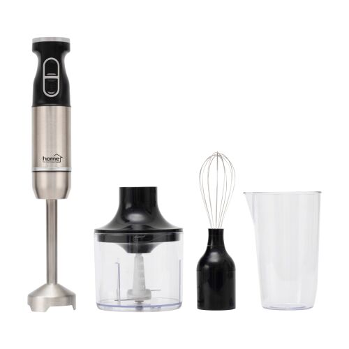Home by Somogyi Home HGBMS65 botmixer szett, 1000W, 15 fokozatban állítható sebesség, tálas aprító űrtartalma 500 ml, mérőpohár űrtartalma 650 ml 121042477