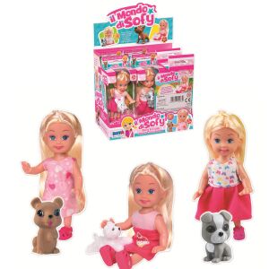 Sofy világa - Játékbaba kisálattal - Il mondo di Sofy (3 féle változatban)