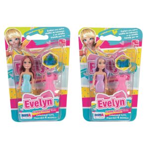 Evelyn mini baba kiegészítőkkel - többféle