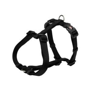 Trixie Hám-H Új Prémium S–M 40–65 cm/15mm fekete 121110204 - Kisállat hám