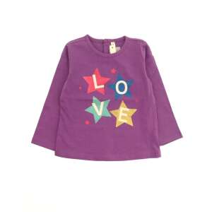 IDEXE Love feliratos lila felső 40903902 Gyerek hosszú ujjú póló - 80
