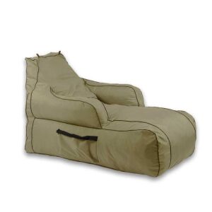 Pufrelax Player Gamer babzsák fotel bézs színben, vízálló huzattal - Babzsákfotel & Ülőke