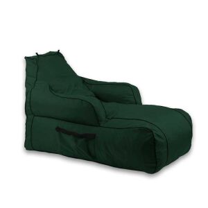 Pufrelax Player Gamer babzsák fotel Tuborg zöld színben, vízlepergető huzattal, memory mix szivacs töltettel - Babzsákfotel & Ülőke