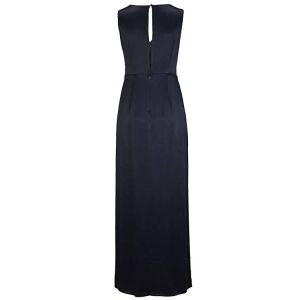 s.Oliver Sötétkék Szatén Maxi Ruha - 34 126940732 - Maxi