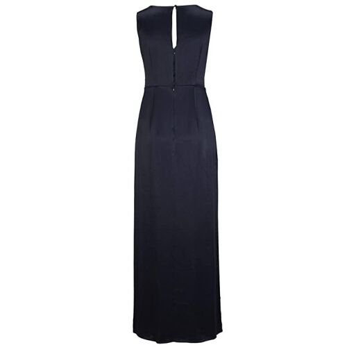 s.Oliver Sötétkék Szatén Maxi Ruha - 34 126940732