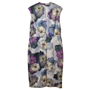 Purple floral women's dress – 38 126940664 - Comma
