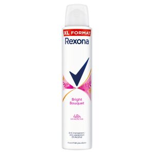 Dezodorant Rexona Bright Bouquet dla kobiet, 200ml, 48 godzinna ochrona przed potem, Antyperspirant, Antyperspirant, 0% alkoholu - Rexona Dezodor