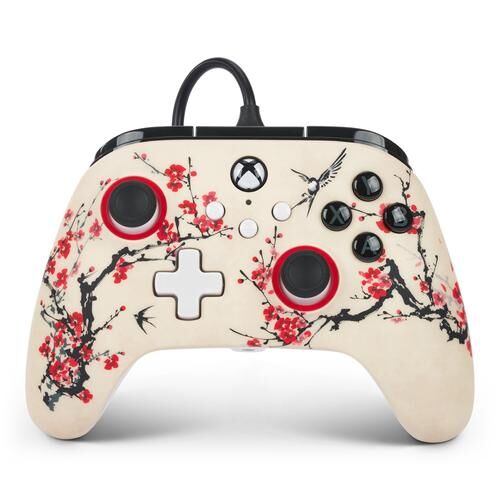 Controller cu fir, PowerA Advantage Wired, Xbox Series X, S, Xbox One, PC, Warriors Nirvana