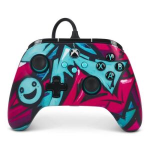 PowerA Advantage vezetékes kontroller Xbox Series X|S-hez, Wildstyle dizájn, elölnézet - PowerA