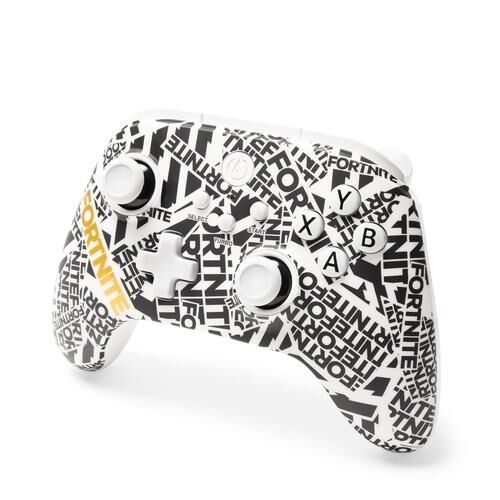 Angewinkelte Ansicht des PowerA OPS v1 Fortnite Wireless Controllers