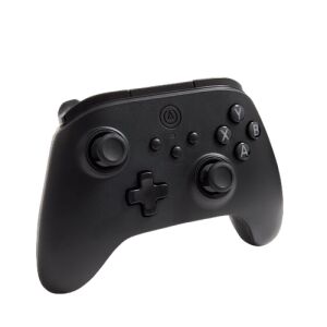 Vizualizare unghiulară a controller-ului wireless negru PowerA OPS v1 - PowerA Controlere