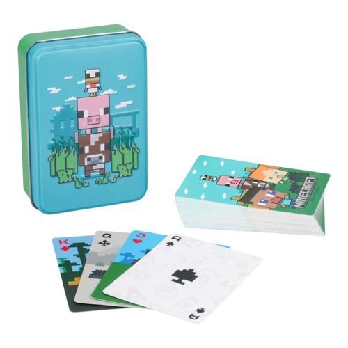 Paladone Minecraft Animals kártyajáték tárolódobozzal - Minecraft
