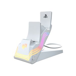 PDP Afterglow Wave PS5 DualSense stanica za punjenje kontrolera s RGB osvjetljenjem - PDP