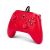 PowerA Red Wired Xbox Controller, schräge Ansicht