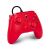 PowerA Red Wired Xbox Controller, vordere schräge Ansicht
