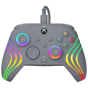 PDP Afterglow Wave vezetékes kontroller Xbox Series X|S, Xbox One és PC-hez RGB LED világítással - PDP Kontroller
